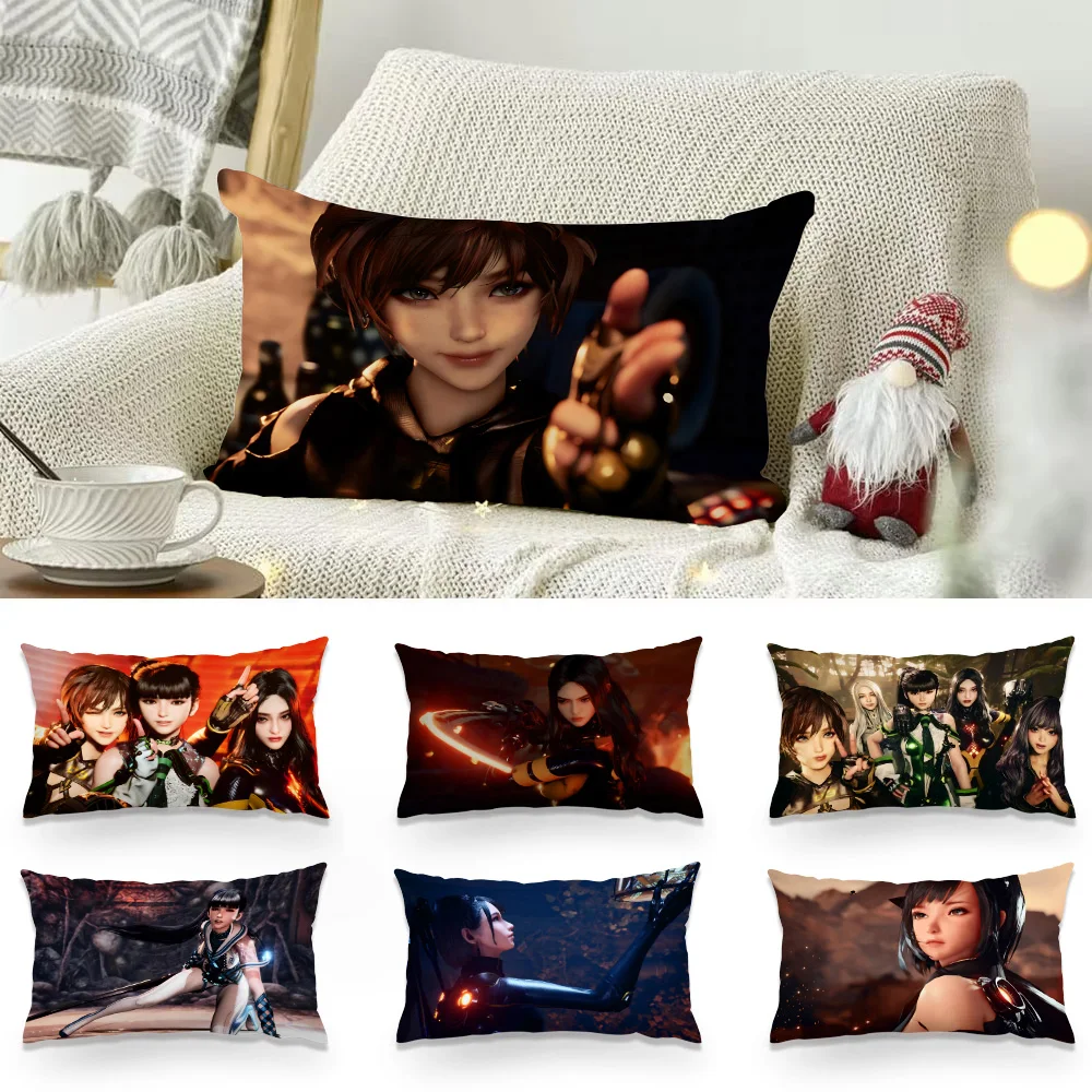 Double-sided Printing Rectangle Pillow stellar blade Case Bedside Pillowcase Sofa Cushion Cover Room Home Decoration