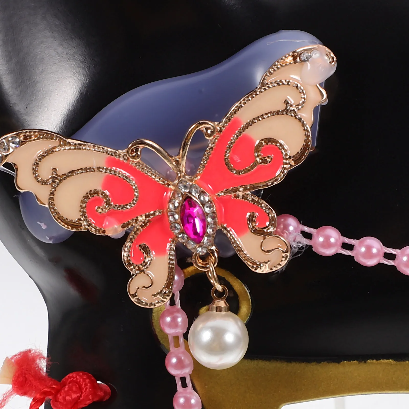 

Halloween Fox Half Face Mask ABS Material Cosplay Masquerade Party Fox Animal Mask for Women Men Party Accessories