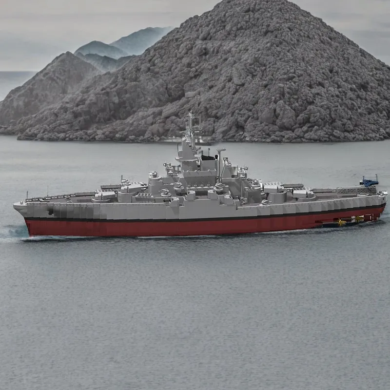 

2889 шт. MOC USS Tennessee (BB-43) строительные блоки образовательные линкор «сделай сам» игрушка для детей развития операционных навыков