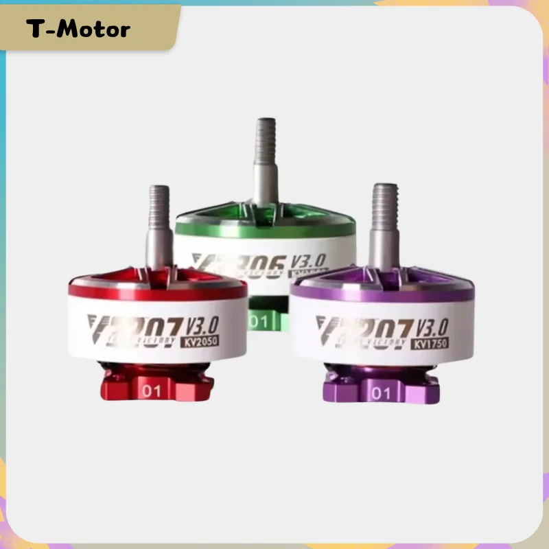 Motor T nuevo Velox V2207 /V2306 V3 1750KV 1950KV 2050KV 6S/2550KV 4S Motor sin escobillas para Drones FPV Freestyle piezas de bricolaje