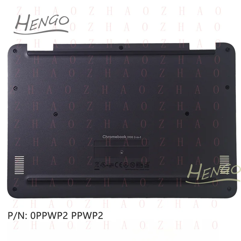 L+ 5PCS for Dell Chromebook 3100 2-in-1 Lower Case Bottom Base Cover Chassis 0PPWP2