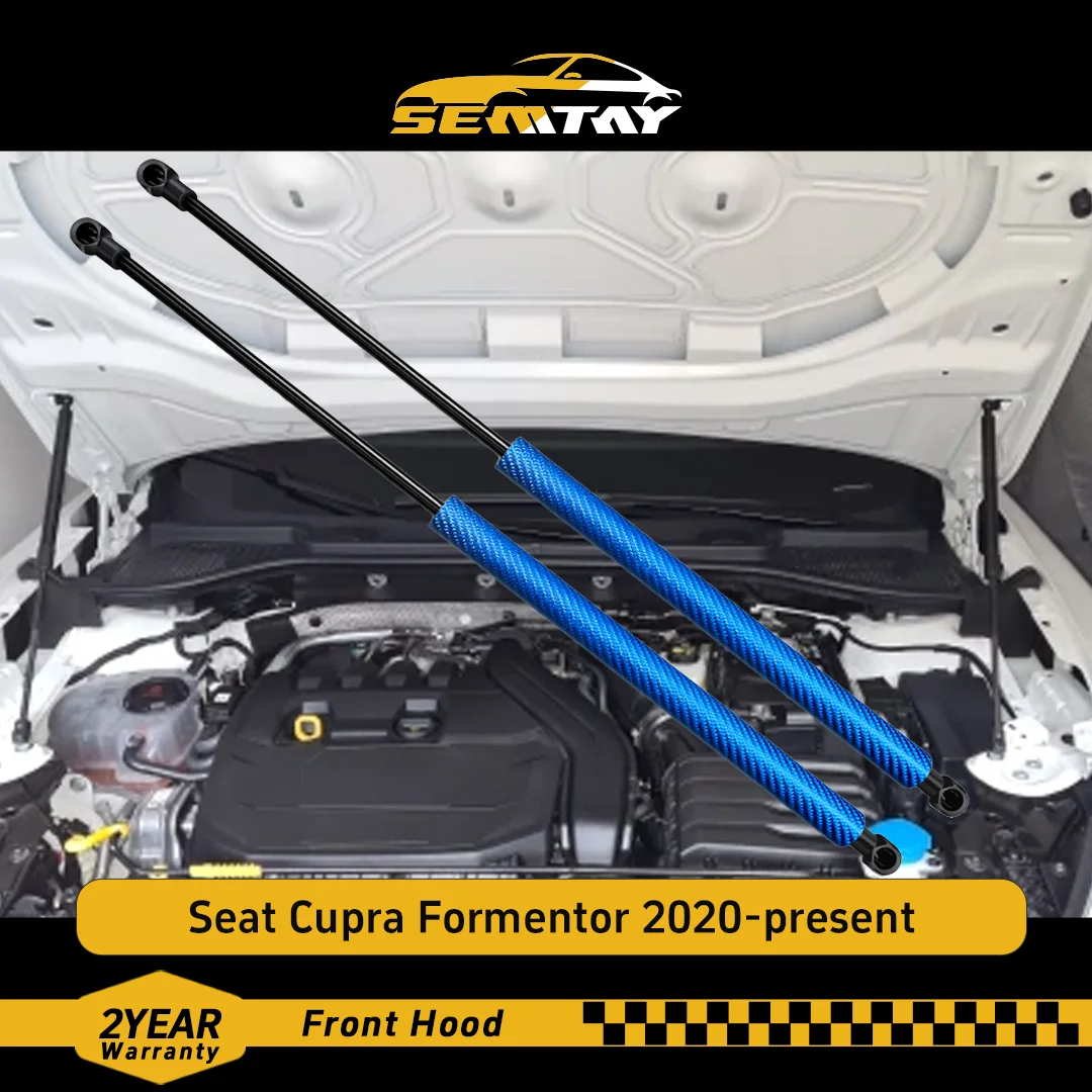 

Стойки капота SEMTAY, поддержка подъема капота, пружинный демпфер для Seat Cupra Formentor 2020-настоящее время, автомобильный аксессуар, демпфер капота