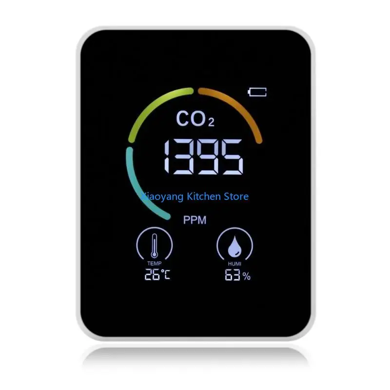 

69HC Gas Gas Detector with Backlight Mode Real for Time Display Rechargeable Battery Air Monitor