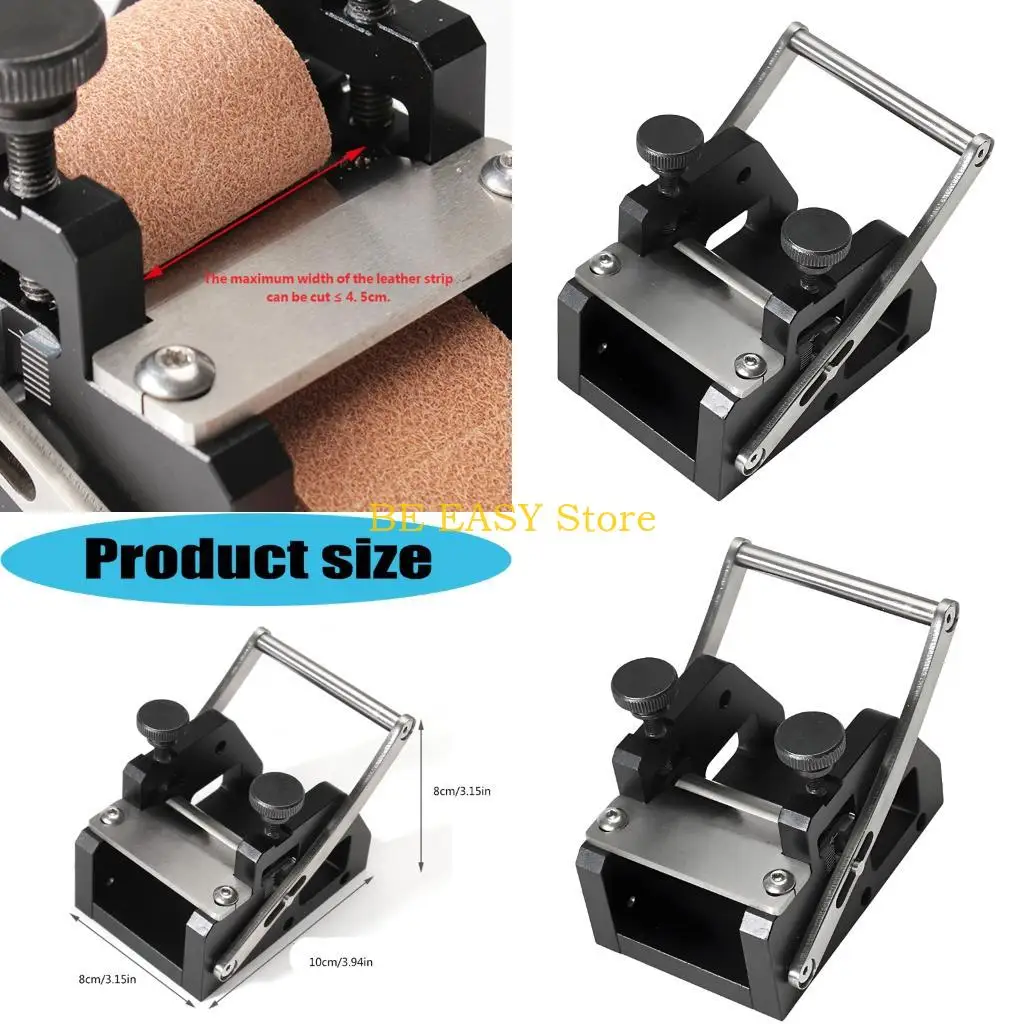 

E28F Professional Leather Skiving Tool For Belts And Straps Craft Of Sturdy Aluminum With Ergonomic Handle