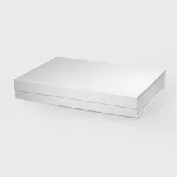 Geotobox 44x32x7cm | 42.5x31.1x6.35cm A3 Extra Shallow Luxury Rigid Magnetic Closure Lid Gift Boxes for Packing