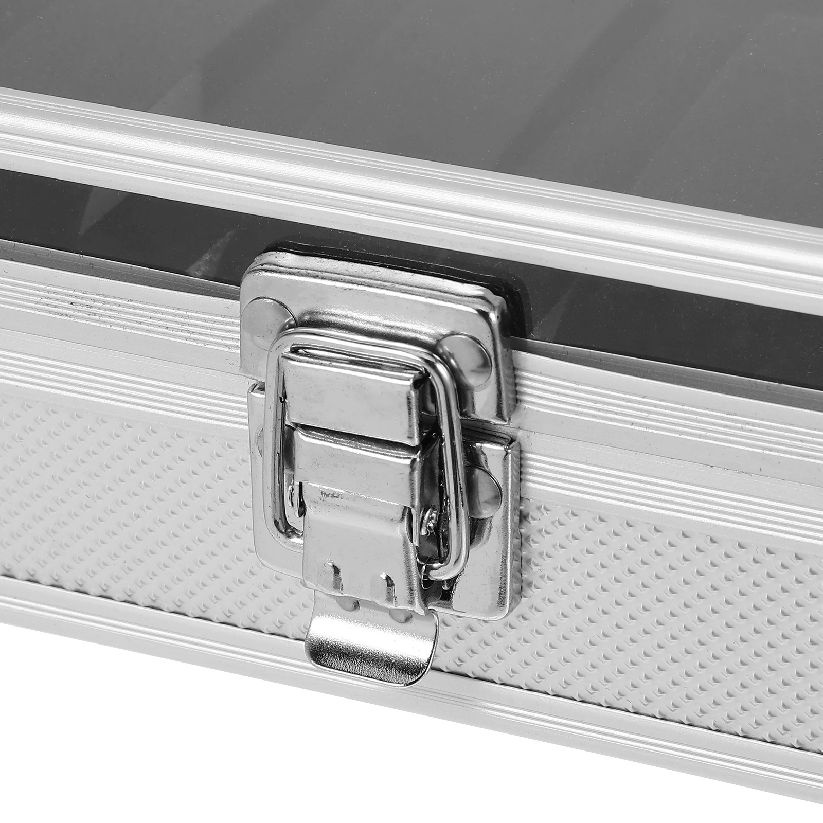 

Watch Storage Case for Men Aluminum Alloy Box Holder Tray Watches Travel Display