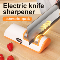 Professional USB rechargeable portable electric knife sharpener