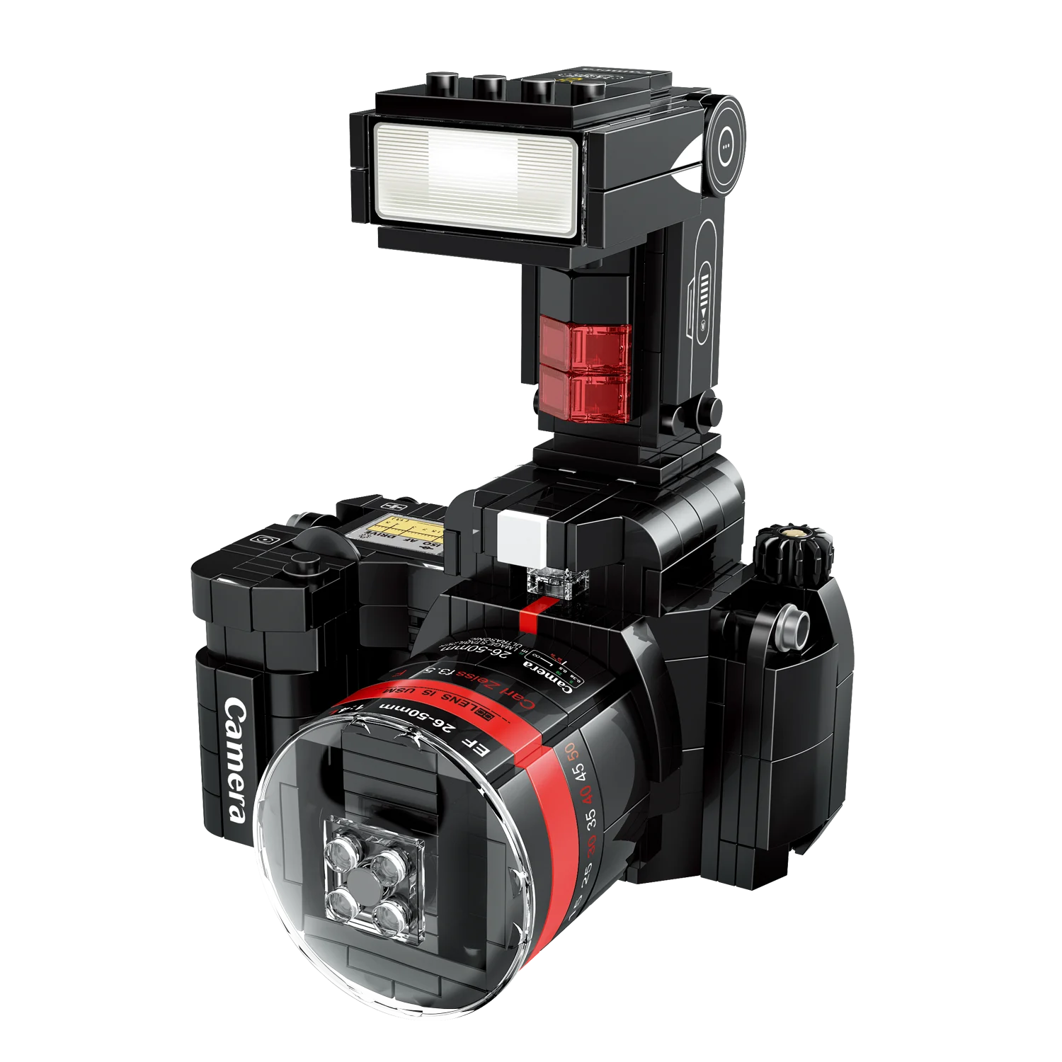 창의적인 316 F 디지털 카메라 사진 MOC 빌딩 블록 키트, 클래식 교육 모델 브릭, 어린이 크리스마스 선물, 622 개