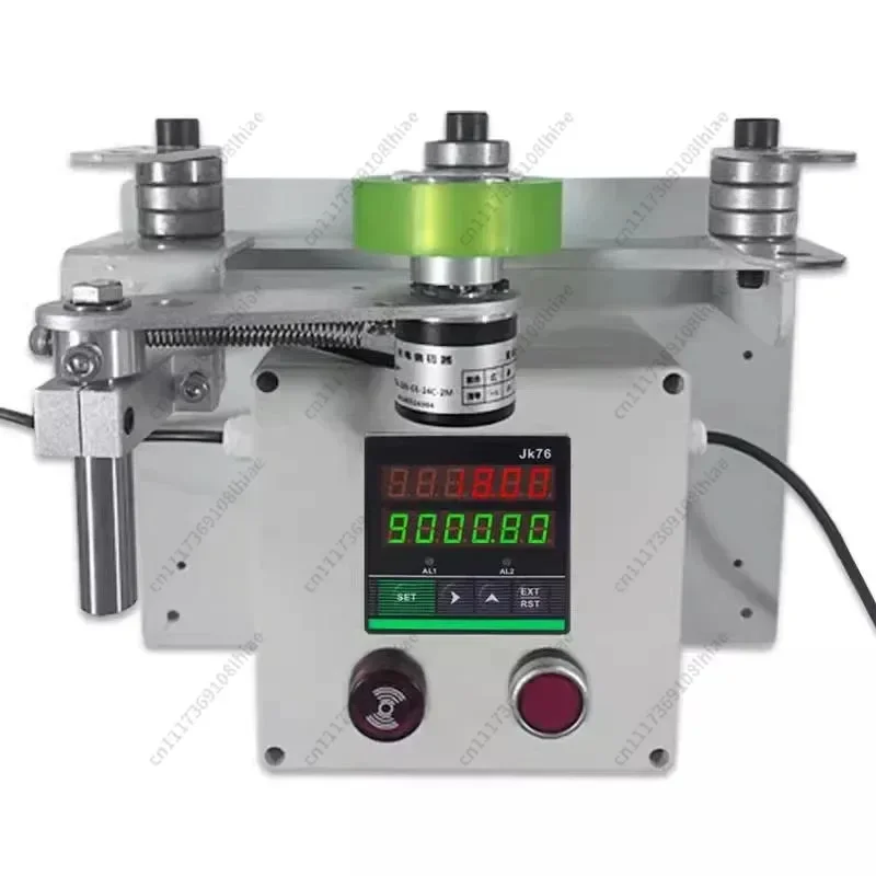Roller-Type Electronic Digital Display Wire Length Meter Cable Measuring Counter with Alarm Reminder for Precision Measurement