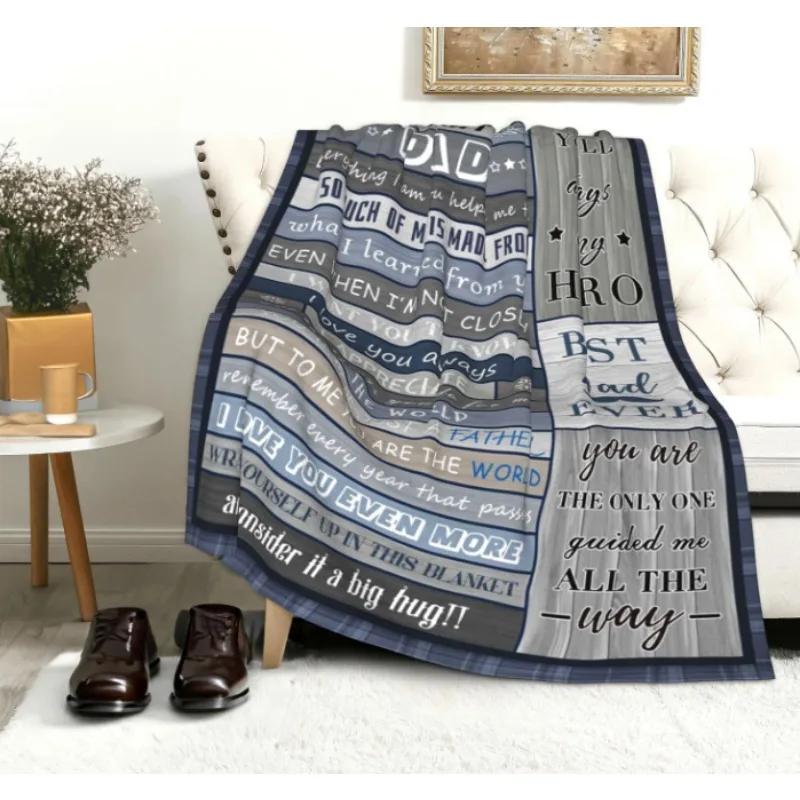 هدايا عيد الأب، بطانيات الأب من البنات والأبناء، هدايا عيد الميلاد للأب والأجداد، أفضل أفكار هدايا الأب #2