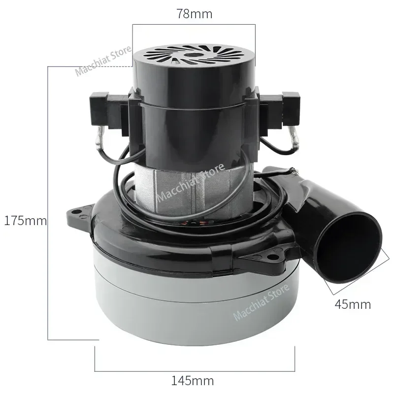 220V 1200W 50HZ Universal Motor Large Power 145Mm Diameter Vacuum Cleaner Parts Accessories Kit