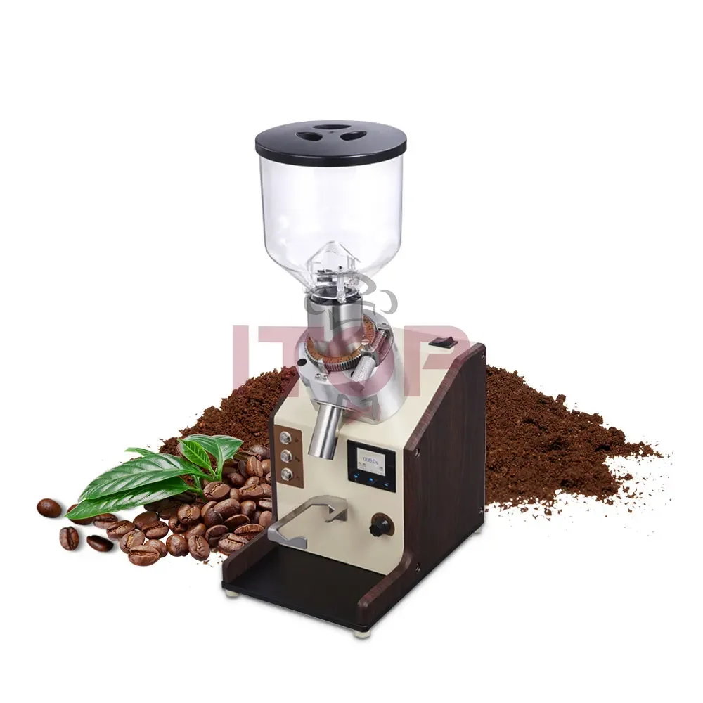 IT-CG71 China Wholesale Black Creamy White Coffee Beans Grinder Machine Electric Coffee Mill Grinder With Adjustable Settings