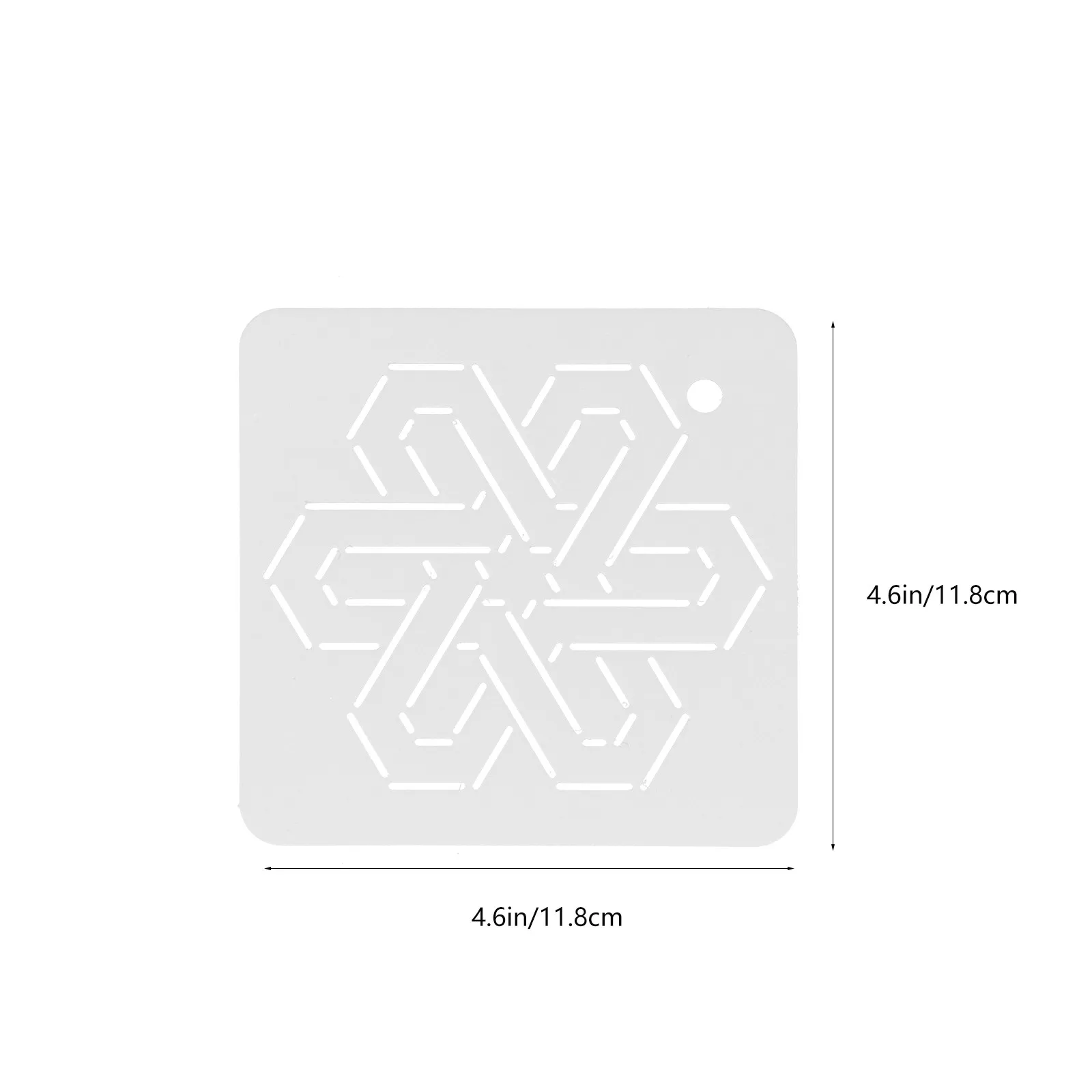 6Pcs Quilting Template Sturdy DIY Sewing Craft Patchwork Tool Clear Marking Line Multi-Use Quilting Stencils for Handwork view 5