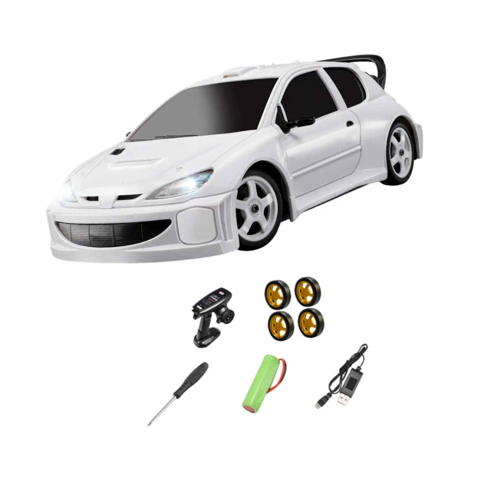 RC Drifting Car 1:28 Electric Toy Creative Mini Hobby Model Vehicle Model Sport Car Toy for Kids Adults Children Holiday Present