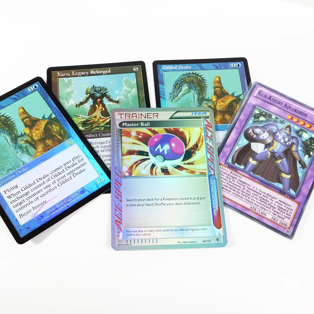 

DIY card customization, custom agent card, DIY game/anime customization card Q holographic/non holographic