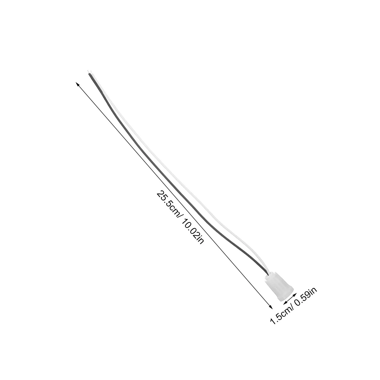 5 قطعة E12 حامل مصباح مقبس لمبة بيضاء مع الحبل المسمار في قاعدة إضاءة قلادة لغرفة النوم غرفة المعيشة مكتب-حامل لمبة مع