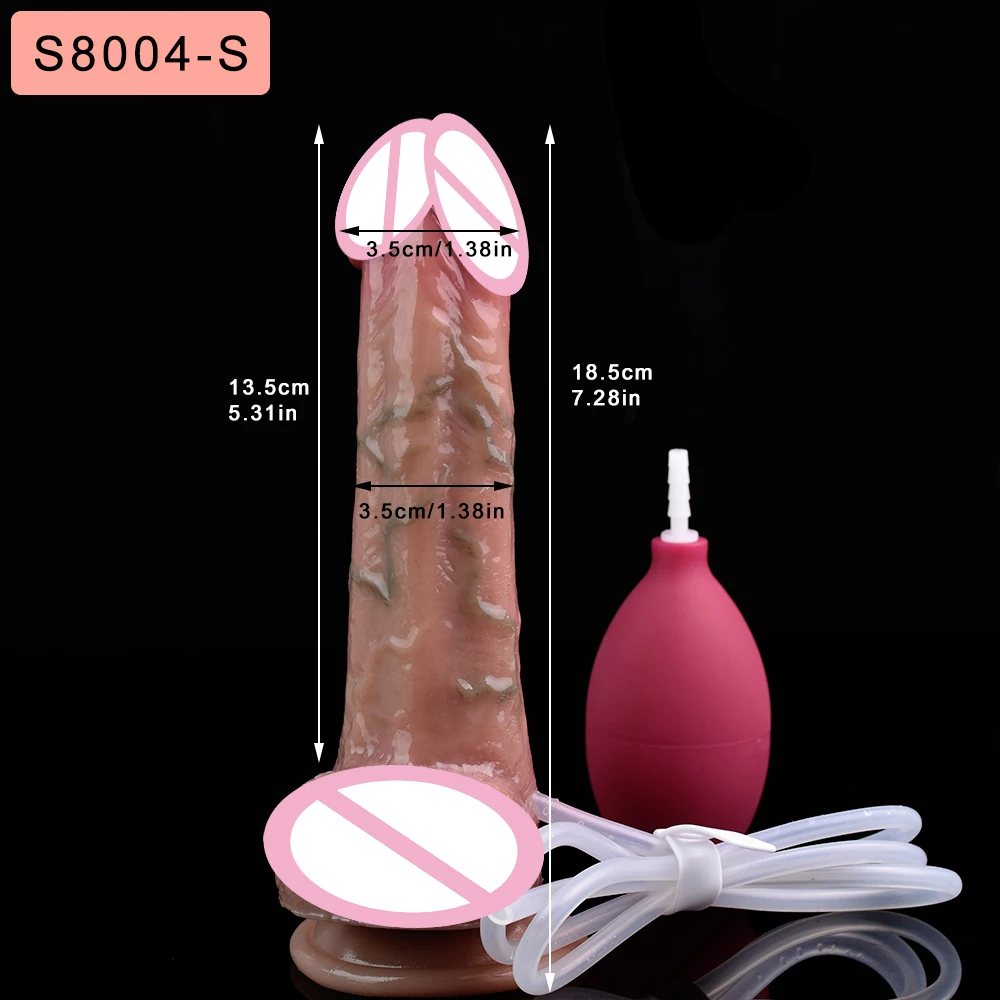 SXXY Ultra Squirt Sex Toy Dildo With Sucker Silicone Squirting Penis Sex Toys For Women Masturbation Pleasure Adult Products