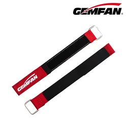 Gemfan Fpv Anti Slip Battery Strap, Metal Buckle, Fixed Battery Fluorescent Green Red