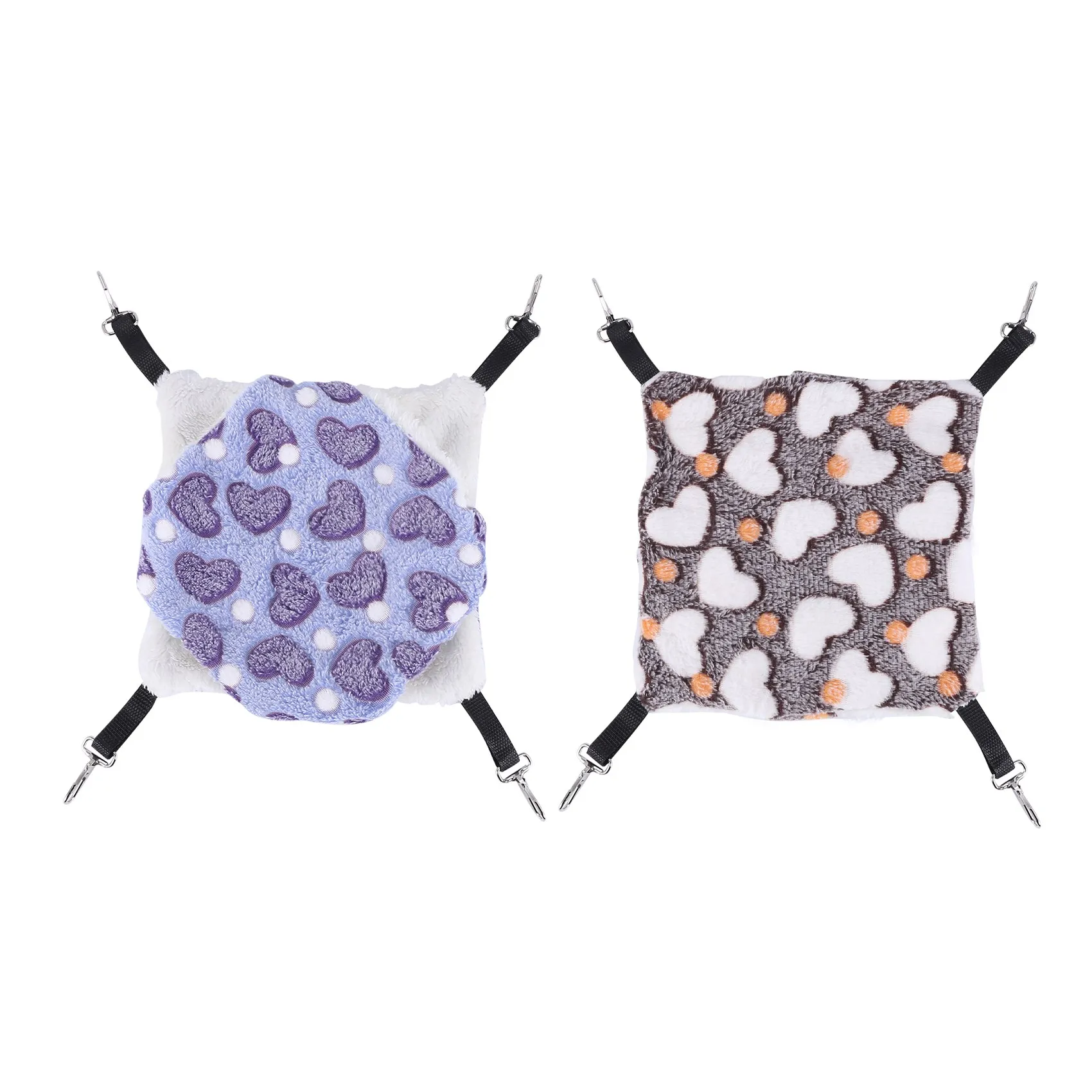 BAAJ-2 Pezzi Cavia Ratto Amaca Cavia Criceto Furetto Amaca Appesa Letto Per Piccoli Animali Cincillà