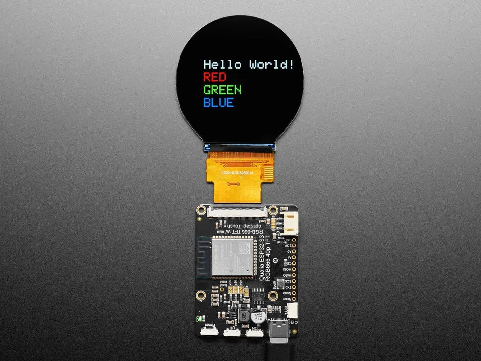 5800 Qualia ESP32-S3 for TTL RGB-666 Displays