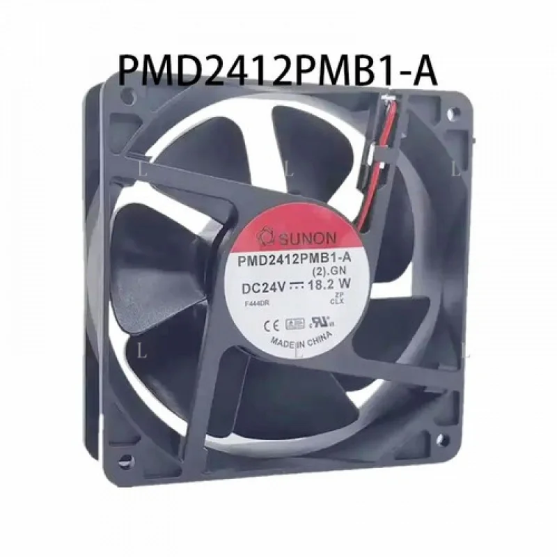 

L for SUNON PMD2412PMB1-A Low-Energy Case cooling fan DC 24V 18.2W 120x120x38MM 2Wires