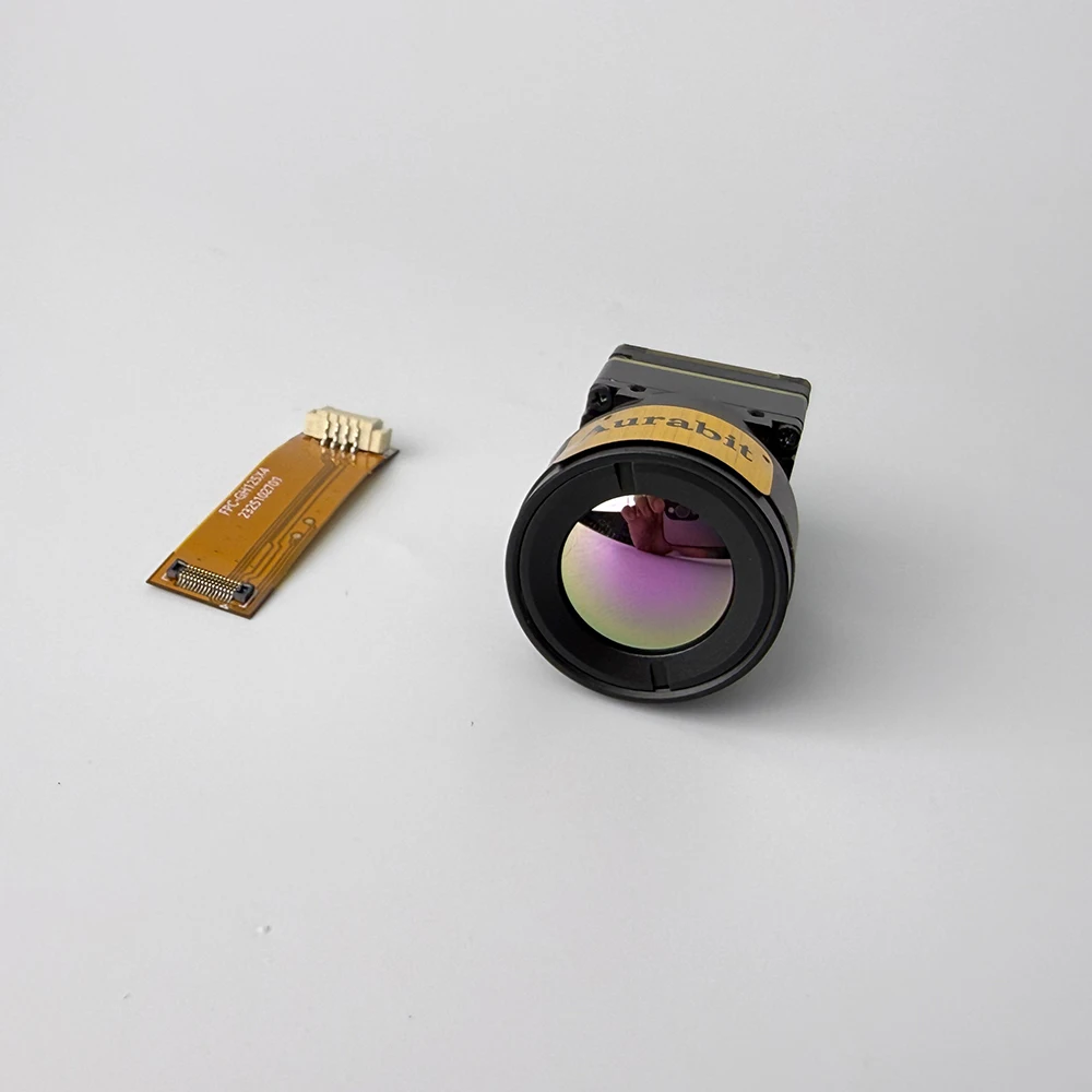 Thermal Imaging Module USB CVBS Plug Play Uncooled VOx 50Hz High Precision Temperature Measurement Lightweight Robot Gimbal
