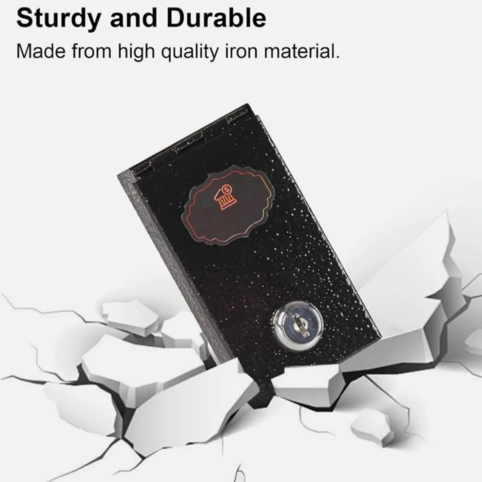 Kassa met slot Draagbare budgetcontrole Speelgoed Kleine spaarpot voor kinderen Jongens Meisjes Reizen Thuis Binnen Kerst Verjaardag Kantoor