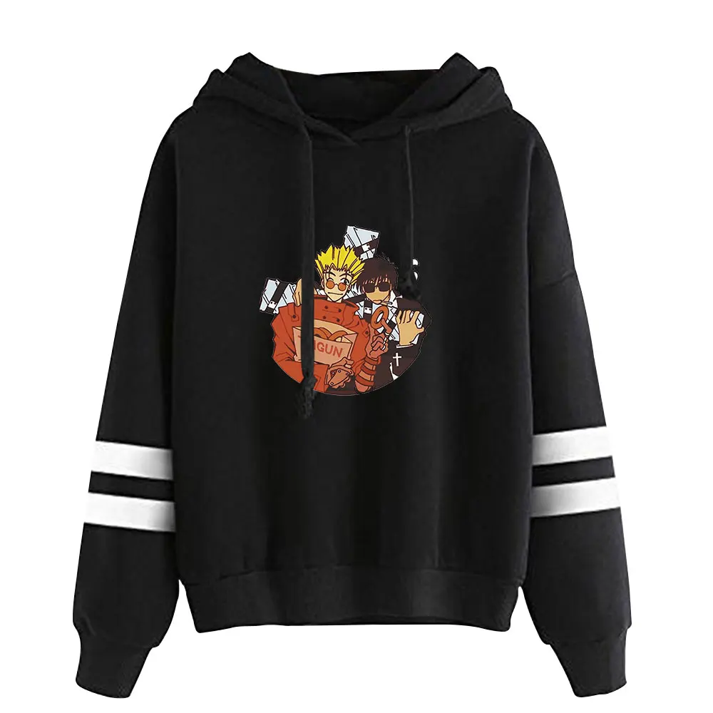 Trigun Stampede Vintage 90s Pullover Hoodie Fashion Merch Hoodie Fashion Sweatshirt Sports Pullover Pullover