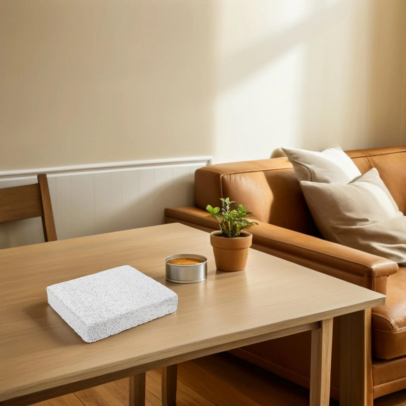 Pet Grinding Claw Board Volcanic Stone Small Animal Lava Foot Grinding Pad Nail File for Bunny Guinea Pig Chinchilla Hedgehog