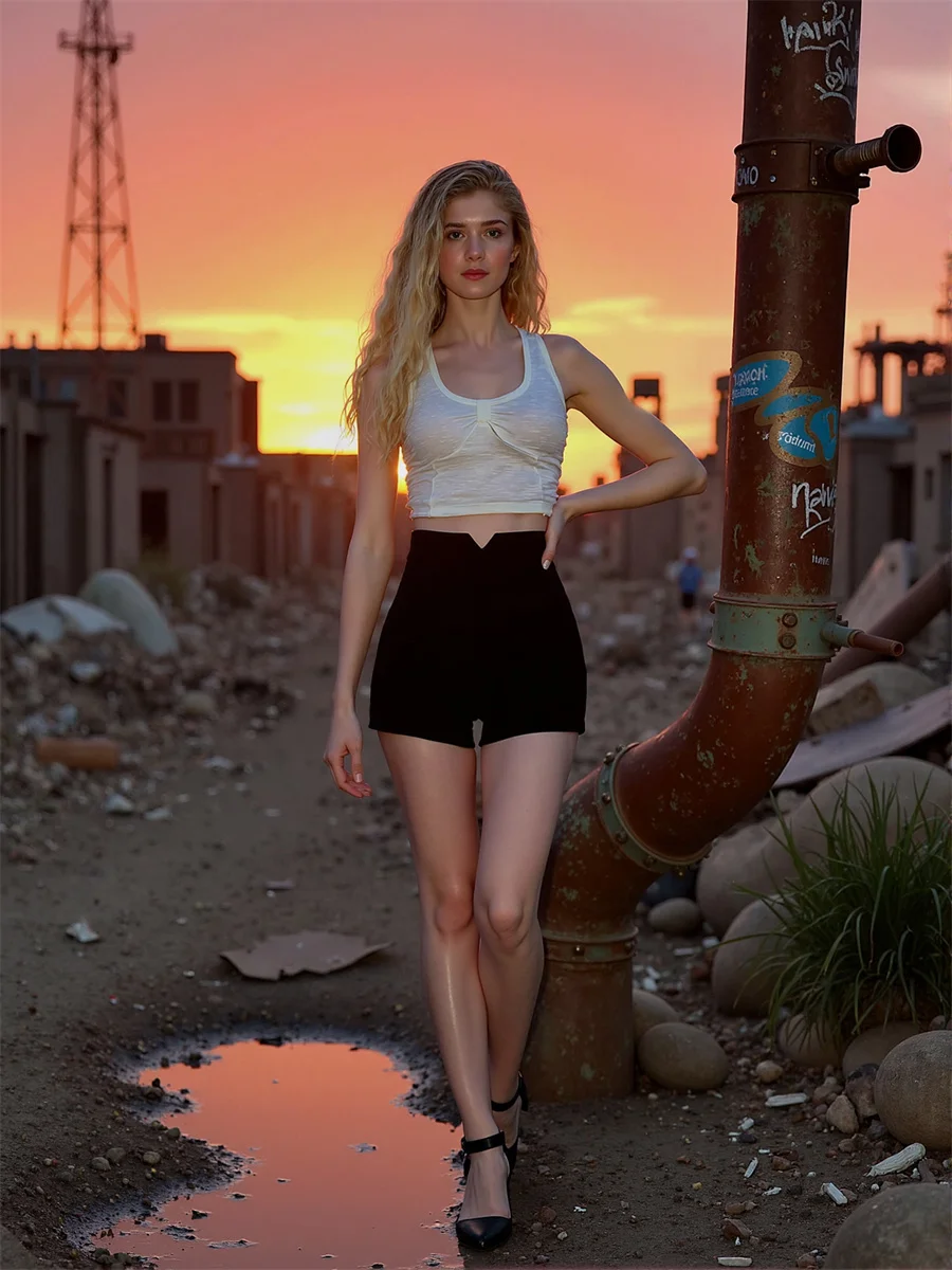 ショーツ女性ハイウエストデニムショート軽量ダメージ加工完璧な休暇韓国ストリートデイリーレトロカジュアル夏の外観