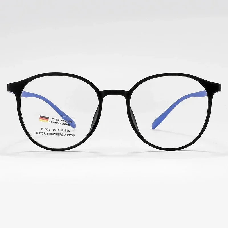 إطارات نظارات دائرية خفيفة الوزن للرجال والنساء من KIZN، نظارات طبية بصرية مريحة للوجه الصغير للمراهقين