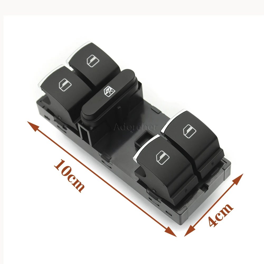 Power Window Control Switch Car Window Lifter Switch For VW Jetta Tiguan Golf 6 MK6 Passat B6 CC Seat Leon MK2 5ND 959 857