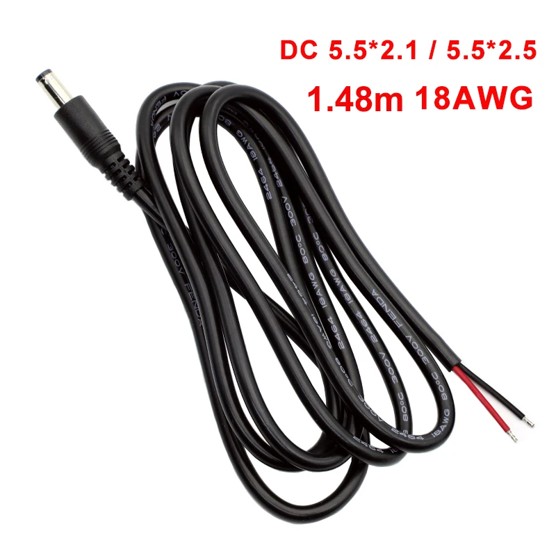 18AWG Dc Power Plug…