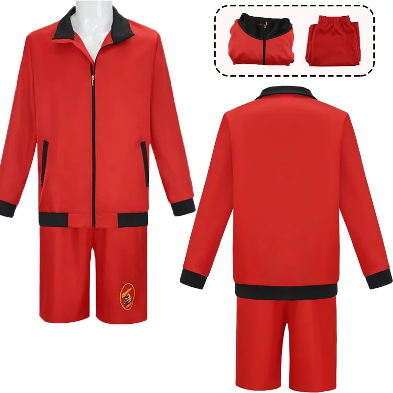 

КосплейMitch Buchannon, красная униформа для косплея, топ и короткий костюм для ТВ-байбермера 1989 года, купальник для косплея Fantasia, комплект для ролевых игр, пляжный Clo