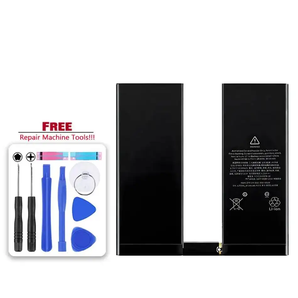 Tablet Battery For iPad 5 Air 1 A1474 A1475 A1893 For iPad 6 Air 2 A1566 A1567 Mini 1 2 3 4 5 Pro 9.7 10.5 12.9 2nd 3rd Battery