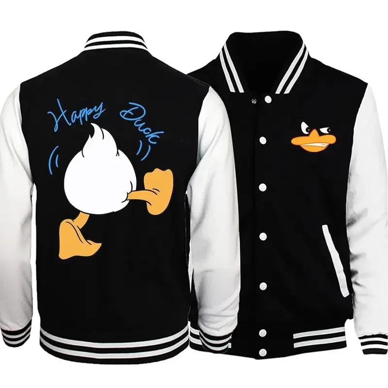 The Creative Duck Penetrated My Body Boy Baseball Uniforms Sporty Loose Baseball Jersey Casual S-5Xl High Street Tops