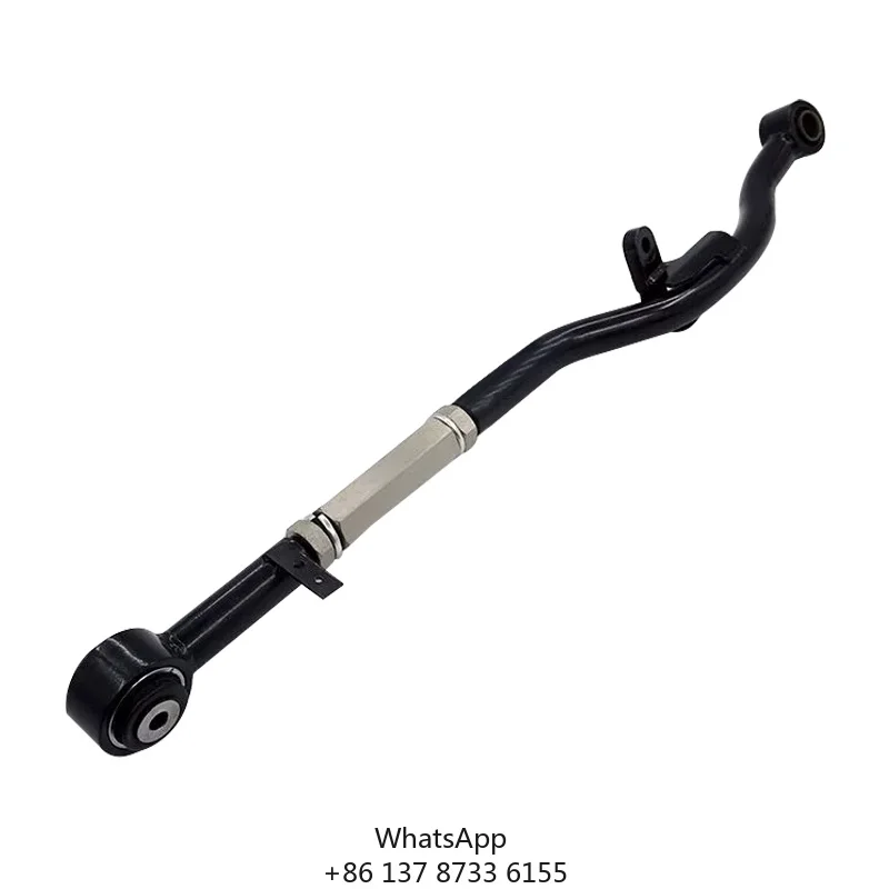 Thrust Stop Rod For Nissan New Patrol Y61 Front/Rear Axles Adjustable Metal Black