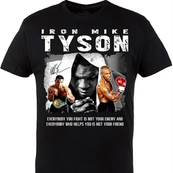 Mike Tyson. Boxing Champion. Boxeo. Iron Mike. Casual Wear Men's 100% Cotton Casual T-shirts Loose Top Size S-3XL