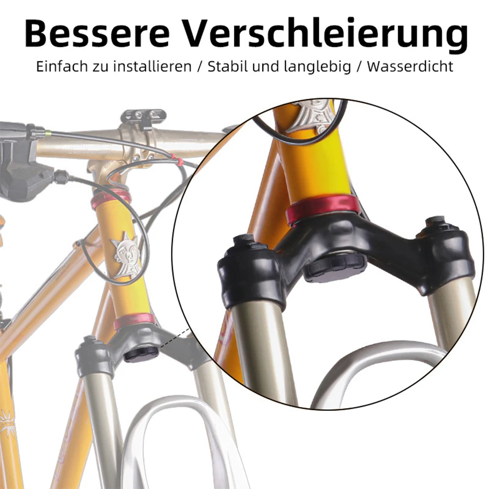 

Front Fork Hole Plug Multifunction Hiddens Bike Trackers Case Anti-Theft Hidden Tracker Holder Waterproof GPS Accessory