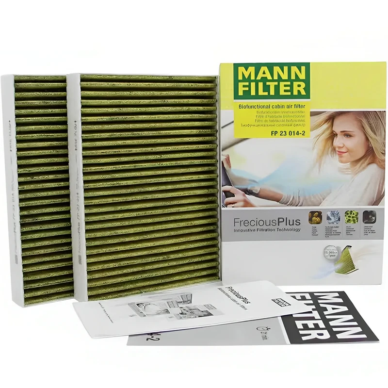 MANN FILTER FP23014-2 Cabin Air Filter Fits BMW Series 5 Series 6 GT Series 7 Series 8 X6 X7 64119366402 64116996209