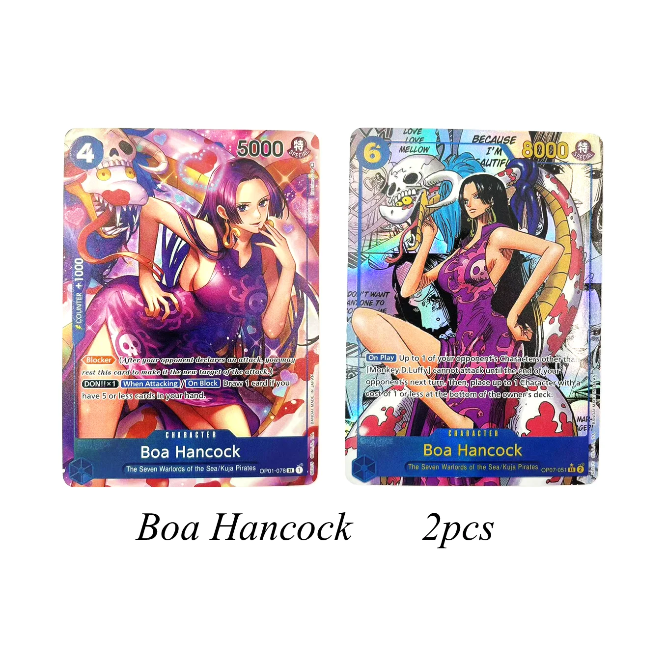 One Piece TCG Boa Hancock Manga OP07-051