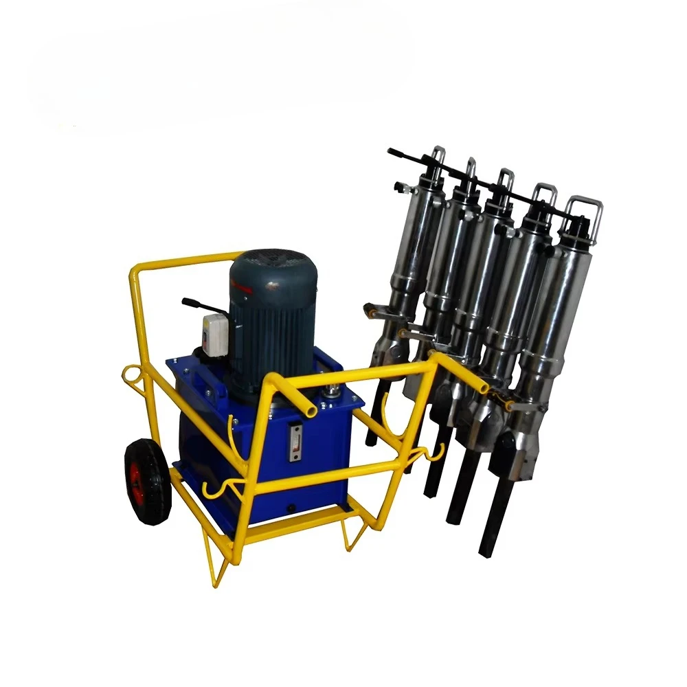 Customized Rock Splitting Machine High-Efficiency Demolition Precise Splitting Machine Portable Stone Splitter for Rescue