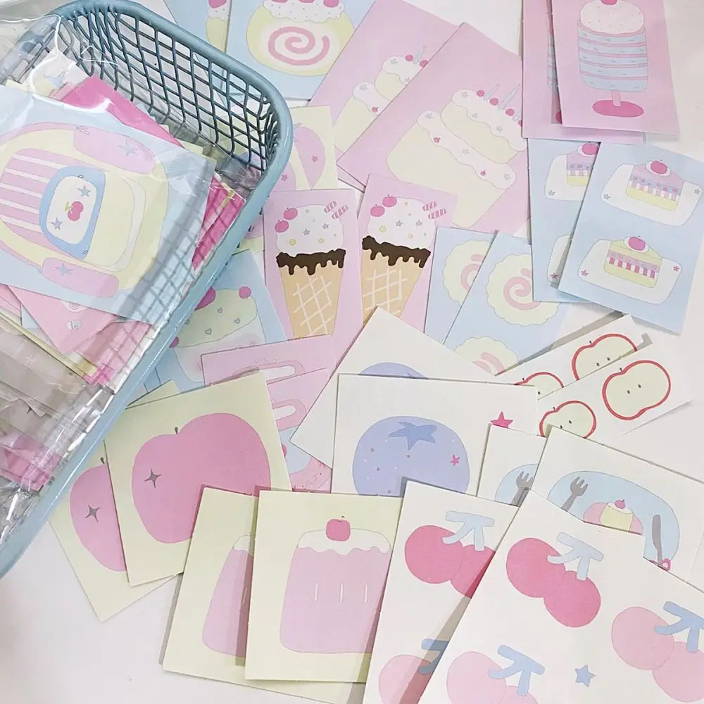 30Pc Stationery Journal Planner Sketchbook Stickers Aesthetic Cute Korean Deco Sicker for Scrapbook Stationery Diary Decoration