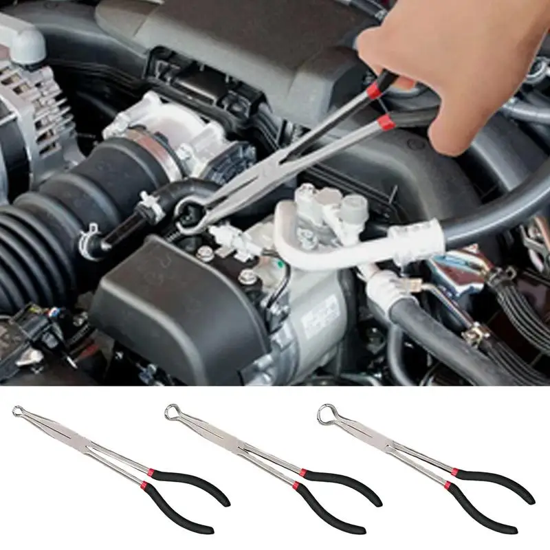 

Spark Plug Wire Pliers Automotive Maintenance Tool Anti Slip Handle Spark Boot Removal Radiator Hose Clamp for Car Connectors