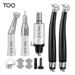 Dental LED High & Low Speed Handpiece kit Straight Contra Angle Air Turbine 2/4 Hole M4 / B2 Whole Set Dental tools