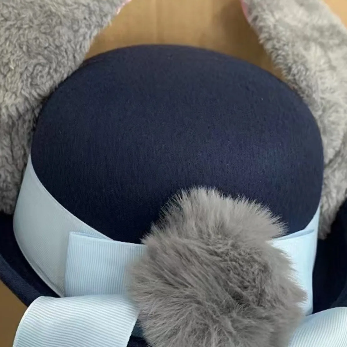 크리스마스 캐릭터 코스프레용 오피서 주디 모자 겨울 따뜻한 헤드피스 캡 귀여운 동물 토끼 귀 할로윈 모자