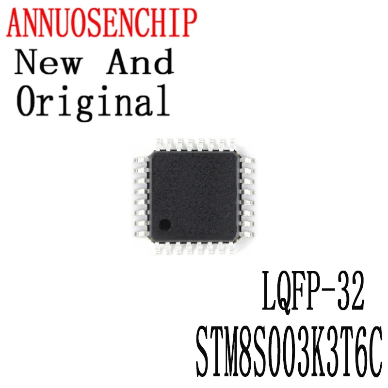 

10 шт.-100 шт., новый и оригинальный 8-битный микроконтроллер IC STM8S003 LQFP-32 STM8S003K3T6C STM8S903K3T6C