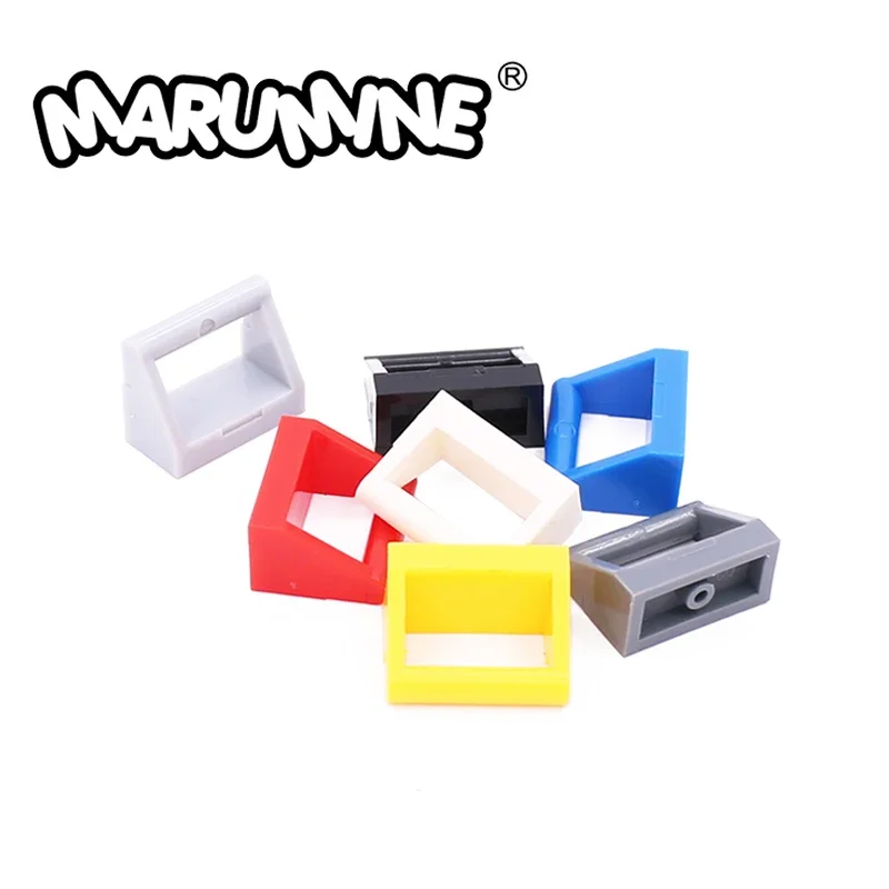 

Marumine 2432 Tile Modified 1x2 With Bar Handle Classic Building Blocks Parts 20PCS MOC Assembles Particles Educational Gift Toy