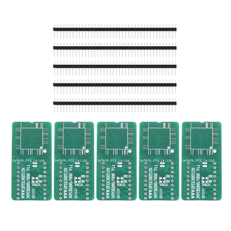 

Комплект из 5 адаптерных плат JABS NPCE288/NPCE388 для ноутбуков, для чтения/записи данных в автономном режиме, с возможностью обновления до RT809H (опционально)