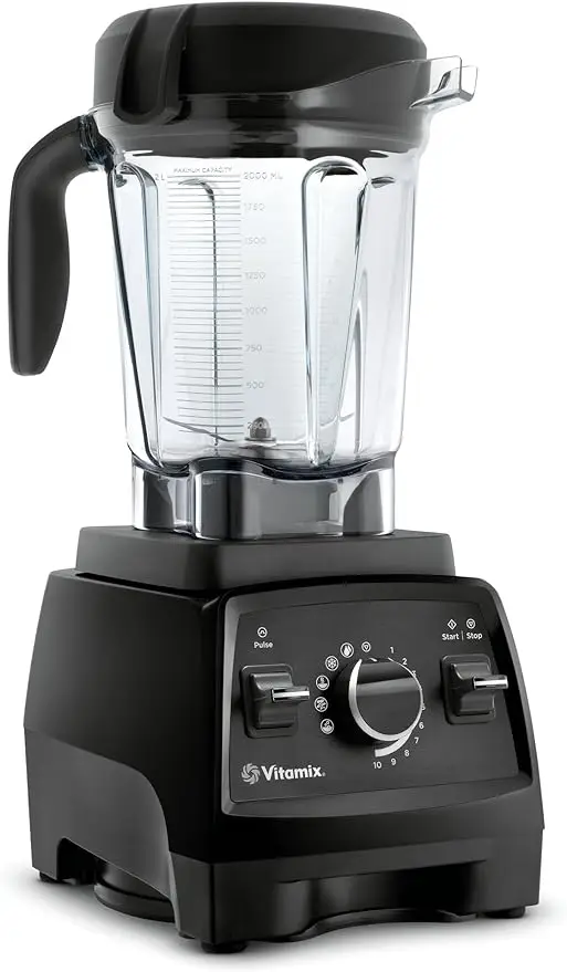 

Блендер Vitamix Professional Series 750, профессиональный, 64 унции, низкопрофильный черный, самоочищающийся, 1957